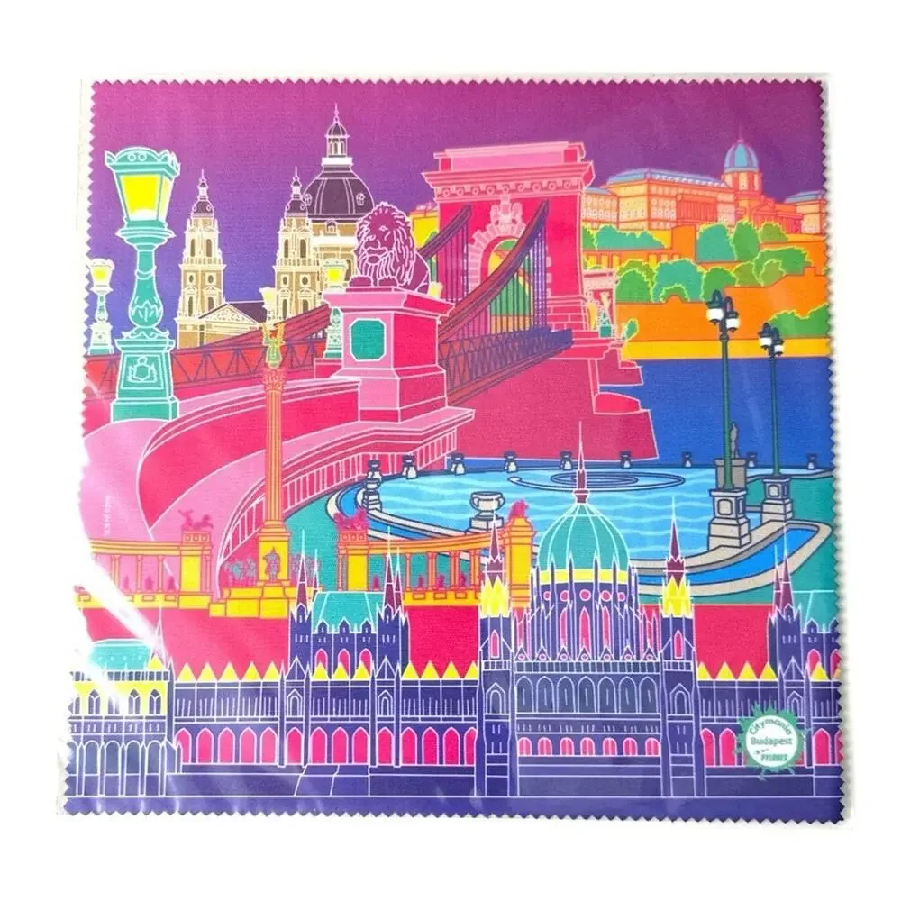 NWT Pylones Belle Vue Budapest Microfiber Screen Cleaning Cloth